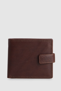 Leather Tab Wallet