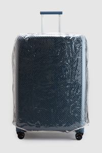 Travel Accessories: Transparent Suitcase Cover