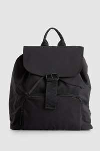 Black Handbags: Gia Nylon Backpack Bag
