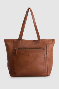 Wynn Leather Tote Bag