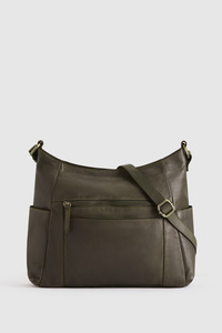 Maggie Leather Crossbody Bag