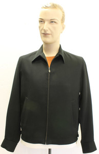 MF Jacket in Black Made in NZ Strangely Normal