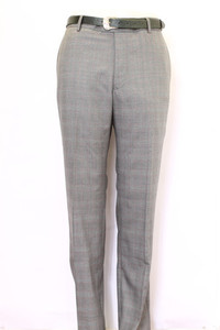 Grey with red plaid FF Trouser strangelynormal