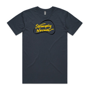 Products: Logo T-Shirt Petrol Blue strangelynormal