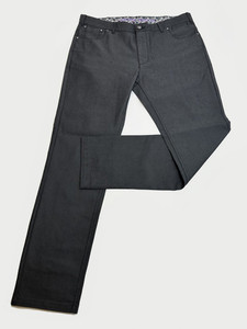 Black Oxford Cloth pant strangelynormal