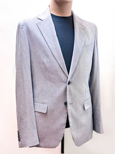 Products: Summer Blue and White Striped Sport Jacket strangelynormal