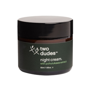 Bodycare: Pōhutukawa Night Cream by Two Dudes