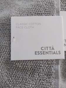 Pamper Me: Classic Cotton Face Cloth by Citta Design