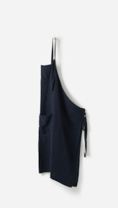 Citta Design: Dine - Linen Apron by Citta Design - Navy