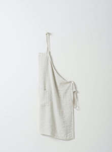 Citta Design: Pinstripe Linen Apron ~ by Citta Design