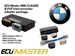 EMU Classic ECU & Harness Adaptor package for BMW M50 - Vanos or Non Vanos DME