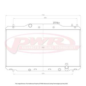 Honda Integra DC5 (2001-2006) PWR Radiator