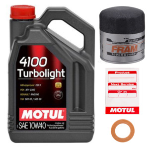 Honda Prelude 1987-91 BA4-7 Motul Oil Service Kit