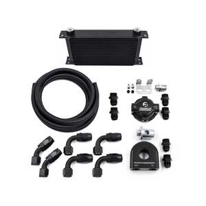 Oil Filter Relocation & Cooling Kit Low Profile Block Adaptor Version with Aerof&hellip;