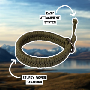 Camera Straps Harnesses: Milford Paracord Wrist Camera Strap