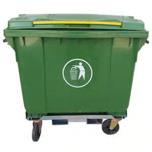 Self Tipping Bin with Pour Edge