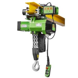 RWM Heavy-Duty Electric Chain Hoist with Electric Trolley – Single Speed – 4&hellip;