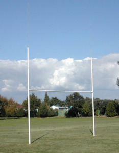 Products: Junior Rugby Posts Galvanised