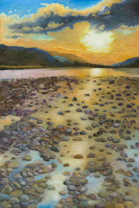 Products: Te Awa – Radiance of a New Day EClaire Fine Art