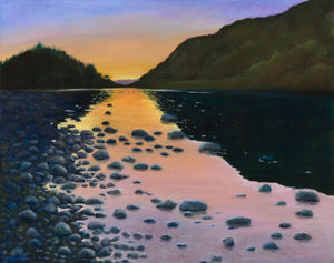 Te Awa – Evening’s Embrace EClaire Fine Art