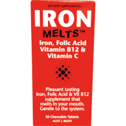 Iron Melts: Iron Melts 50 Tablets