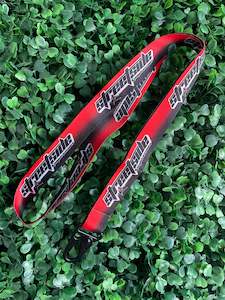 BLACK & RED STREETSIDE LANYARD