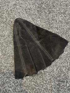 Interior: BLACK SUEDE SHIFT BOOT