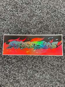 Red Flame Holo Slap