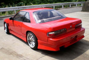 S13 VERTEX STYLE REAR BUMPER