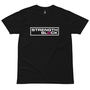 Products: Strength Block Logo Tee - Strength Block