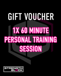 Products: Personal Training Gift Voucher - Strength Block