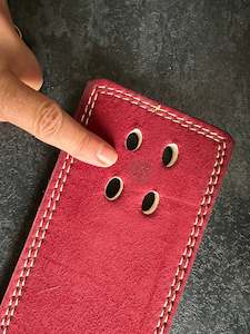 lifting belt: Small Maroon Belt (29"-35")
