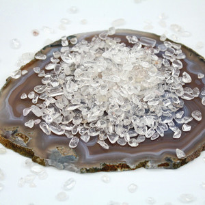 Products: Mini Clear Quartz Tumbles Strength Within