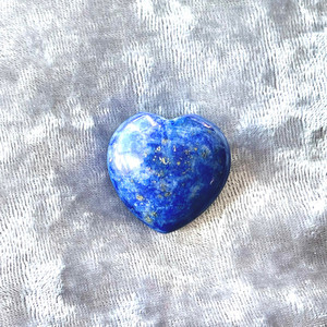 Products: Lapis Lazuli crystal heart Strength Within