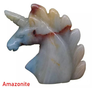 Products: Amazonite unicorn Strength Within
