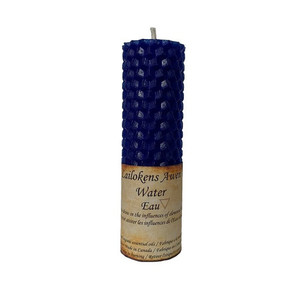 Products: Lailoken Awens Beeswax Candle - water element Strength Within