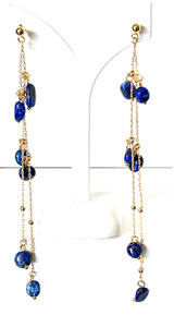 Products: Lapis Lazuli Earrings Strength Within