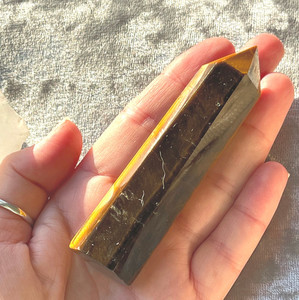 Tiger Eye Crystal Tower Strength Within