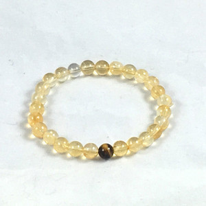 Products: Citrine and Tiger Eye Stretch Bracelet Strength Within