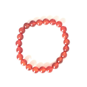 Carnelian stretch bracelet Strength Within