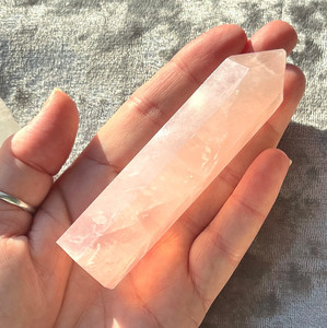 Products: Rose Quartz Crystal Tower Strength Within
