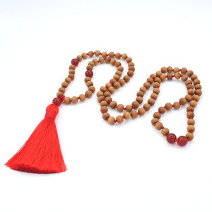Products: Grounded Healing Knotted Mala Strength Within