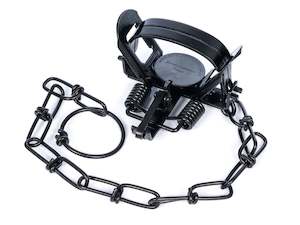 Possum Trapping: Single Possum Leg Hold Trap Black