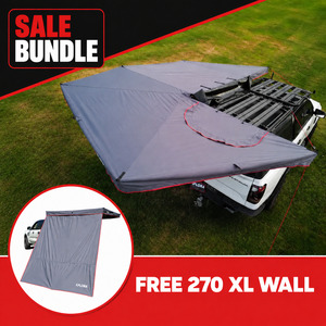 Xplora 270 Degree XL Awning with Rear Door
