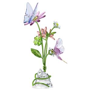 Crystal Living: IDYLLIA BUTTERFLY AND FLOWERS