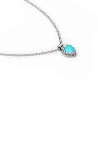 LOVE CLAW NECKLACE OPAL