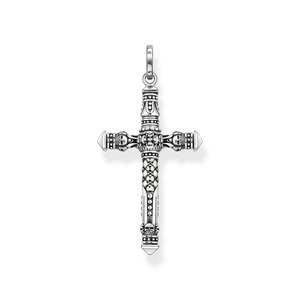 Pendant: REBEL ART DECO CROSS PENDANT