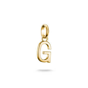 Charm: CONNECT LETTER 'G' CHARM