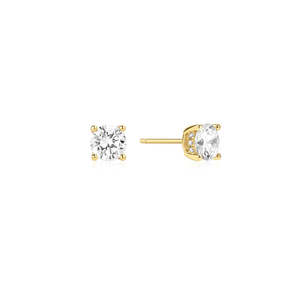 Earring: GLIMMER SOLITAIRE STUD EARRINGS