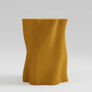 Furniture: Lulu Stool Ochre Matte